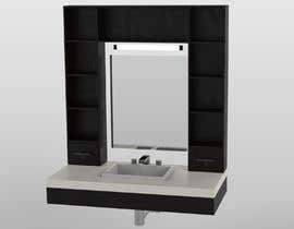 #15 for design an a makeup dressing table with led lights and storage by nicogiudiche