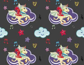 #16 para Create A Seamless Pattern of Baby Devils Riding On Evil Unicorns With Background Items Also por saurov2012urov