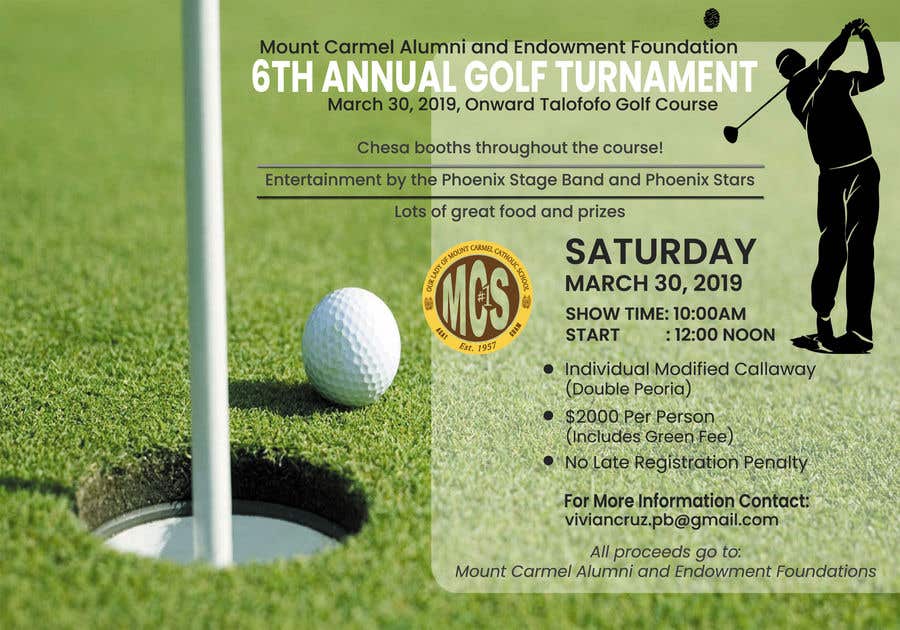 Konkurrenceindlæg #154 for                                                 MCS Golf Tournament Media Flyer
                                            