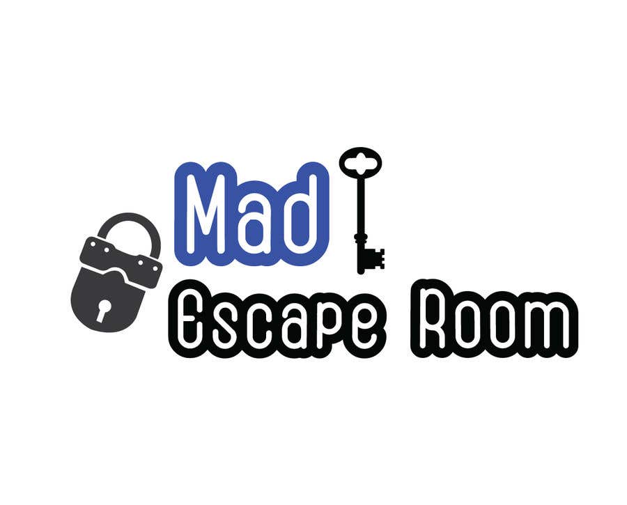 Penyertaan Peraduan #92 untuk                                                 Logo design for Mad Escape Room
                                            