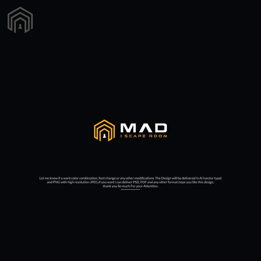Inscrição nº 306 do Concurso para                                                 Logo design for Mad Escape Room
                                            