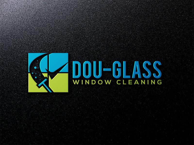 Intrarea #14 pentru concursul „                                                Create a logo for my window cleaning business EASY (examples provided) Doug-glass Window Cleaning
                                            ”