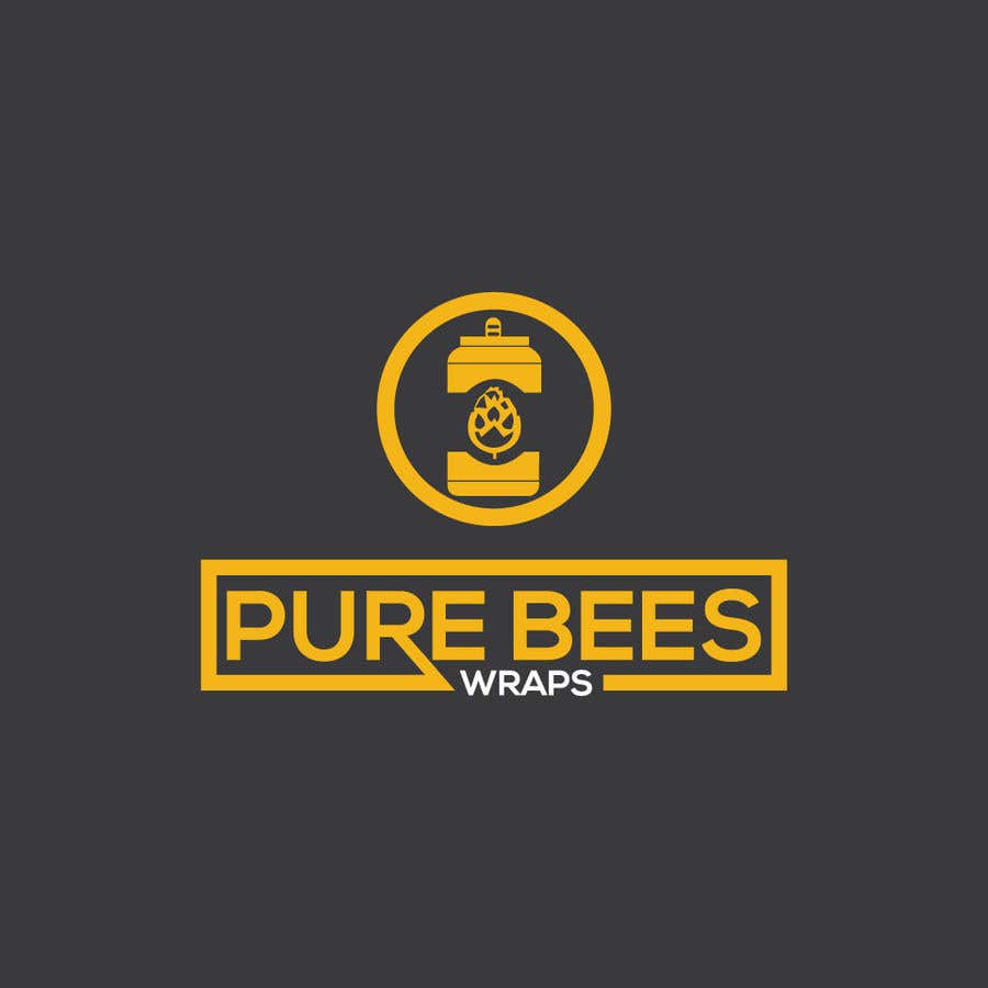 Kilpailutyö #81 kilpailussa                                                 Design "Pure Bees Wraps" Logo and Box Design
                                            