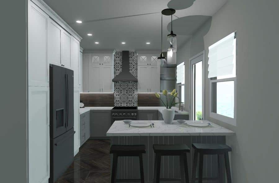 Bài tham dự cuộc thi #20 cho                                                 Interior Design of our New Kitchen
                                            