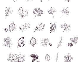 #18 for Hand drawn (line) doodles of Flowers, Leaves and Shurbs af sajeebhasan177