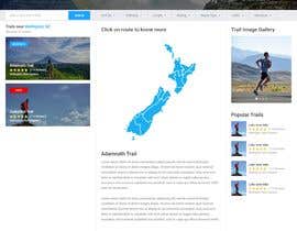 #30 för Design a website for walks &amp; hikes in New Zealand av ZephyrStudio