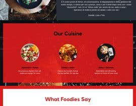 #8 para Create UI and graphics for a web site of a restaurant de Anweshad23
