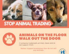 #18 para Stop Animal Trading Leaflet de cyasolutions