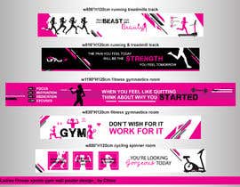 #74 for ladies fitness sports gym wall poster designs  - 15/04/2019 04:04 EDT by chloechoo27