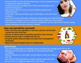 #19 para Poster design for wellcure - Heal Your Hair de biditasaha