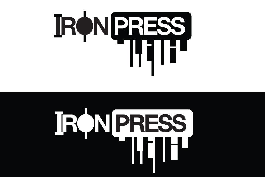
                                                                                                            Inscrição nº                                         65
                                     do Concurso para                                         Logo Design for IronPress
                                    