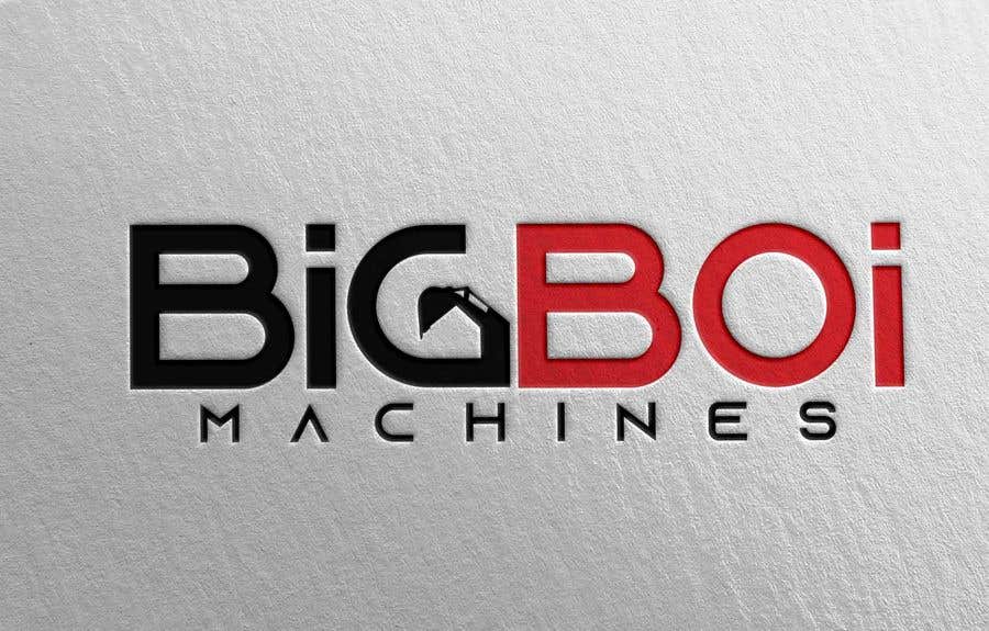 Konkurrenceindlæg #79 for                                                 I have just started an excavation hire business and I need a logo designed for it. I’m looking for a new creative modern design rather than the standard ‘run of the mill’ logo.   The business name is “Big Boi Machines”.
                                            