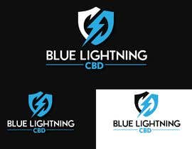 #262 för Blue lightning cbd logo av Sonaliakash911
