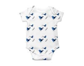 #33 for birds bodysuit baby design av ratnakar2014