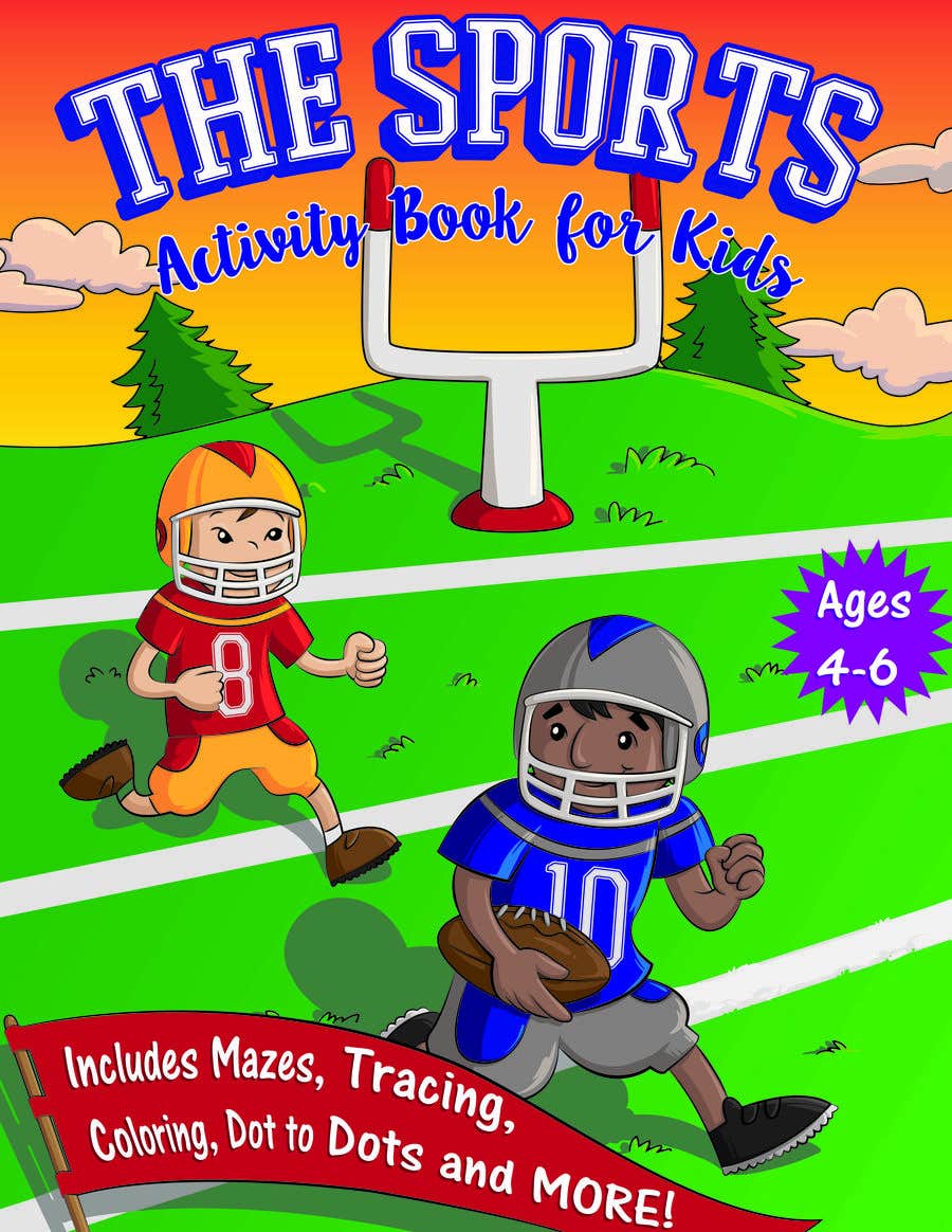 Contest Entry #33 for                                                 Sports Activity Book Cover (Ages 4-6)
                                            