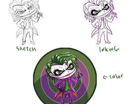 #3 untuk Illustrate a Joker Logo with dartboard oleh oreosan