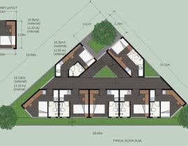 #47 untuk Floor Plan needed for a student residence oleh Cordaseth