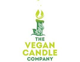 #7 för Design a logo and a label for a candle company  ,The vegan candle company av Kietza