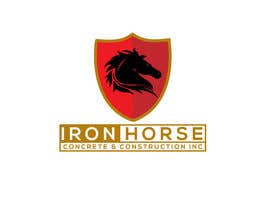 Nro 342 kilpailuun Iron Horse Logo Design käyttäjältä hasibaka25