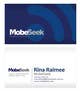 Wasilisho la Shindano #84 picha ya                                                     Business Card Design for MobeSeek
                                                