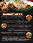 #26 untuk Rabbit Meat Flyer oleh Oronno420