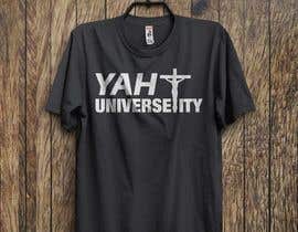 mahabub14 tarafından YAH UNIVERSE + ITY graphic design T-shirt the (+) should be the cross of Christ. için no 6