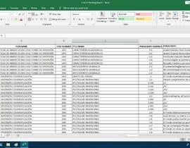 Nro 25 kilpailuun Data entry Report to Excel käyttäjältä tutuldas28