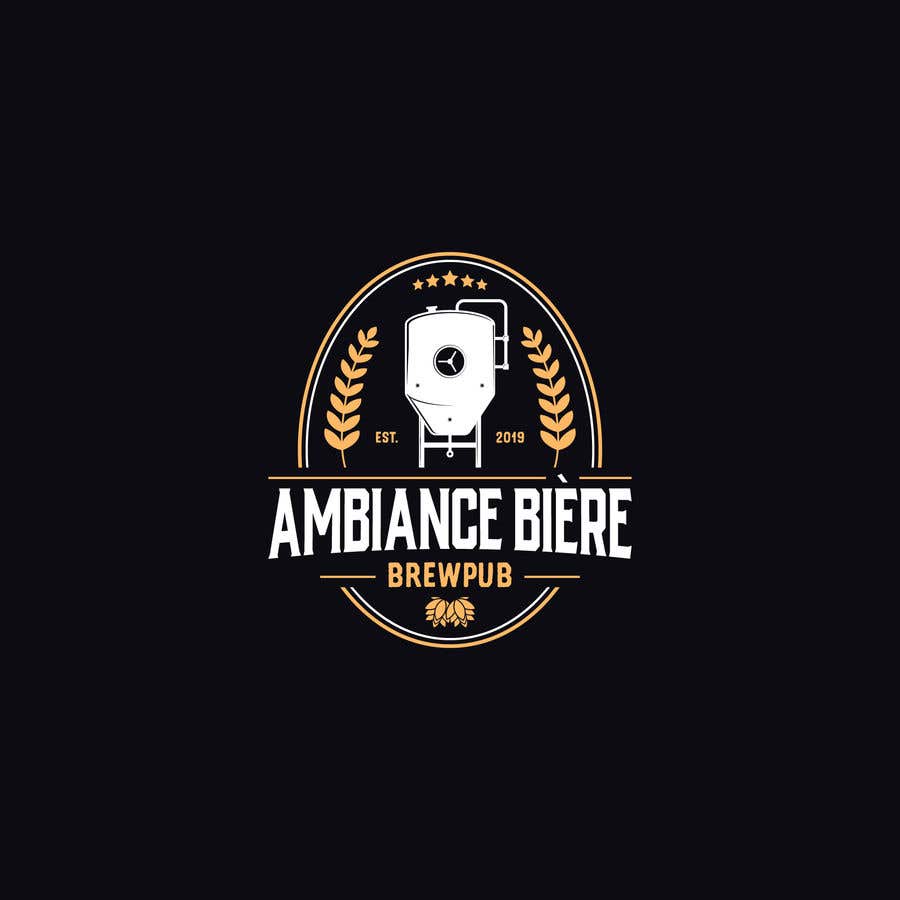 Inscrição nº 37 do Concurso para                                                 Logo for a brewpub called "Ambiance bière"
                                            