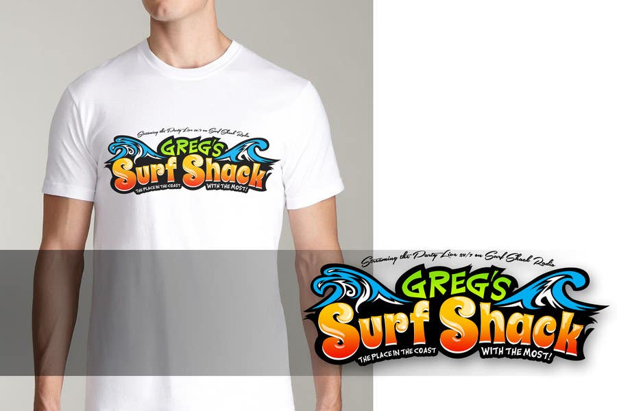 
                                                                                                                        Inscrição nº                                             6
                                         do Concurso para                                             Design a T-Shirt for Greg's Surf Shack
                                        