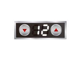 nº 88 pour Design a modern position indicator for elevator par asadgraphicland 