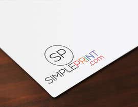 #605 for simpleprint.com logo av zahanara11223
