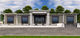 3D Rendering-kilpailutyö nro 13 kilpailussa Front elevation single story house