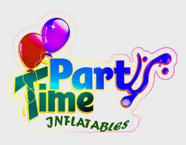 Govindg님에 의한 Party Time Inflatables Logo Design을(를) 위한 #12