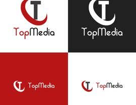 #97 para Logo for top media de charisagse