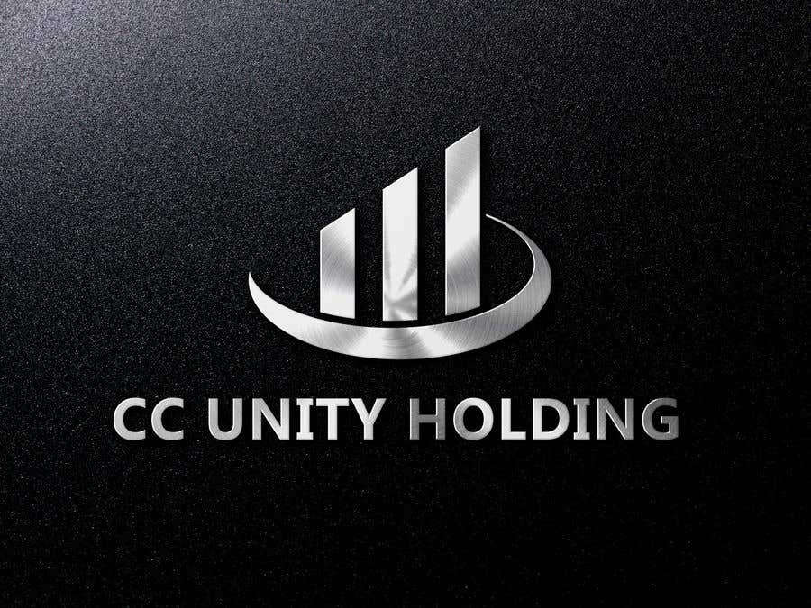 Proposition n°142 du concours                                                 I Need a Logo for a new Business in a Holding, the Name is ‚CC Unity Holding‘ and Looking for a Logo for That. Our Business is Telecommunications, in Selling Fashion Clothes, and in Properties. It should be in a 3D Look. And i Like Carbon Fiber as colour.
                                            