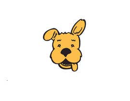 Číslo 40 pro uživatele Logo design of dog head with tongue sticking out od uživatele mosaddek909