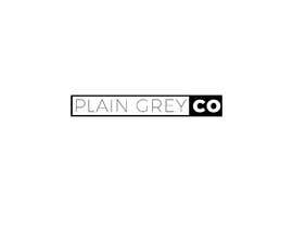 #105 for Logo design - Plain Grey Co by shahadothossen54