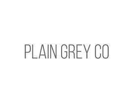 #107 za Logo design - Plain Grey Co od freelancerfarabi
