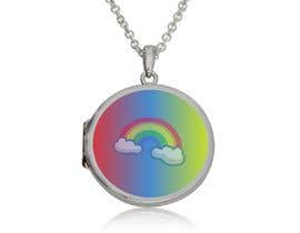 #14 for Stainless Steel Jewelry Designs - Rainbow / Clouds Oil Diffuser Locket by ubaid135