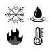 Konkurrenceindlæg #17 billede for                                                     Need icon for Air, water, heat and thermostats&zoning
                                                