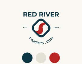 #64 dla I need a logo. Company name is Red River T-shirt’s. Focus is on living in the Midwest (Texas, Oklahoma), Texas slang, red river rivalry, and red hair. Logo must contain .com przez vanessaaom