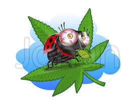 #16 for Draw nine vector files 1) stoned Grasshoppers that have eaten a crop of marijuana, 2) stoned deer that have eaten a crop of marijuana, 3) stoned Koala&#039;s .. 4) stoned kangaroo&#039;s ...., 5) aphids destroy crop,  6) ladybug kills aphids by JohanGart22