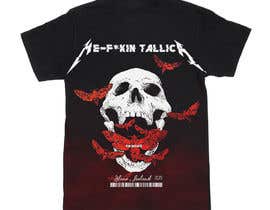 #9 for T-Shirt for Metallica concert by nadadeb