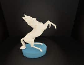 #12 for 3D Illustration - Fun Clean White Porcelain Unicorn Figurine by na4028070