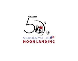 #18 for Logo for 50th anniversary of moon landing by sununes