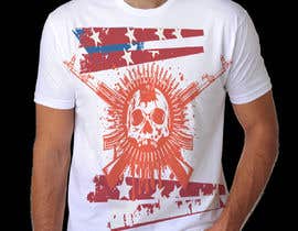 #74 za T shirt design for Americans Guns lovers od royg7327