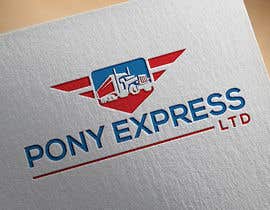 nº 78 pour Logo for a Transporation Company, “PONY Express Ltd.” par arafatrahaman629 