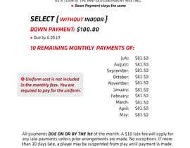 #7 for URGENT Need new design in PSD for cost breakdown and monthly payment plan by Manishbiswas20
