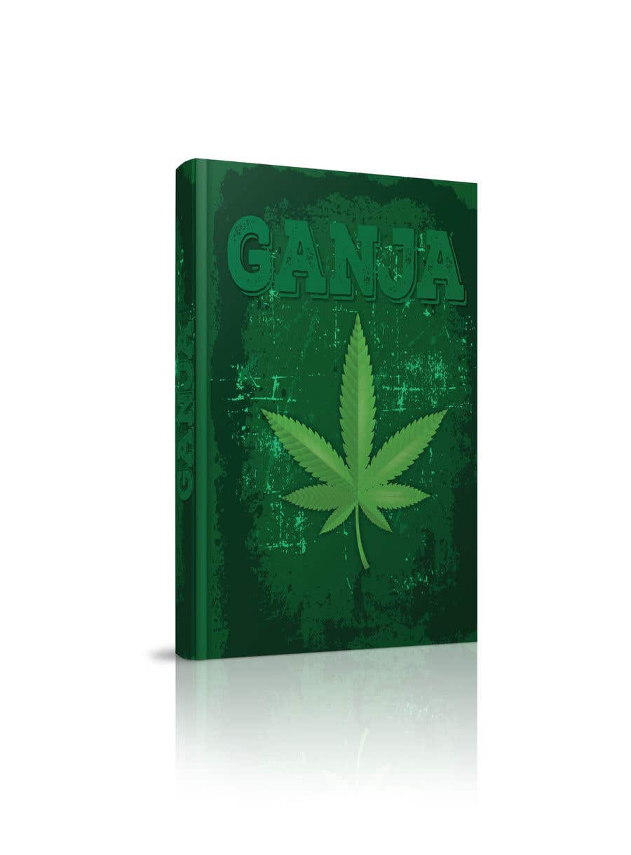 Конкурсна заявка №7 для                                                 Create a novel weed themed cover image: Draw/create a novel marijuana themed image, which incorporates the word "Ganja"
                                            