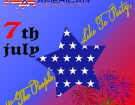 #50 สำหรับ Real American Apparel 4th of july โดย Rezeka